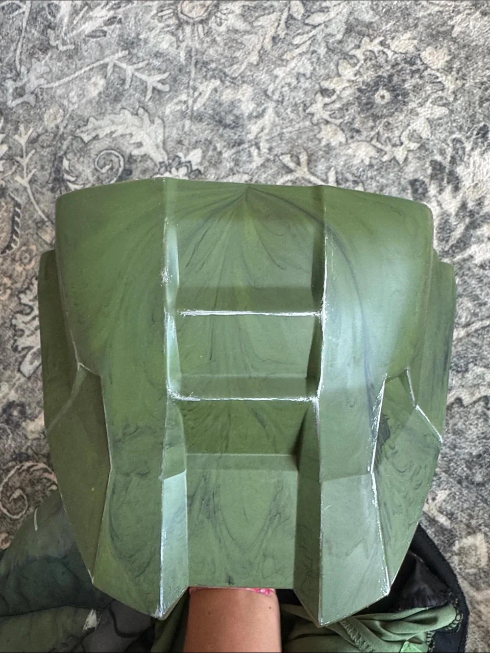 Halo Green and Gold Kids Superhero Costume with Helmet
